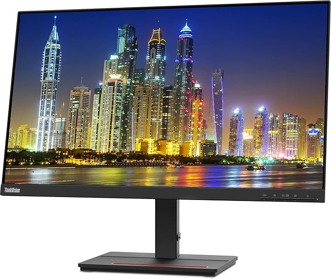 Lenovo ThinkVision S24e-20 23.8 Full HD WLED LCD Monitor 2-Pack Bundle with 250 Nit Brightness FreeSync 1920 x 1080 Vertical Alignment HDMI-VGA Raven Black