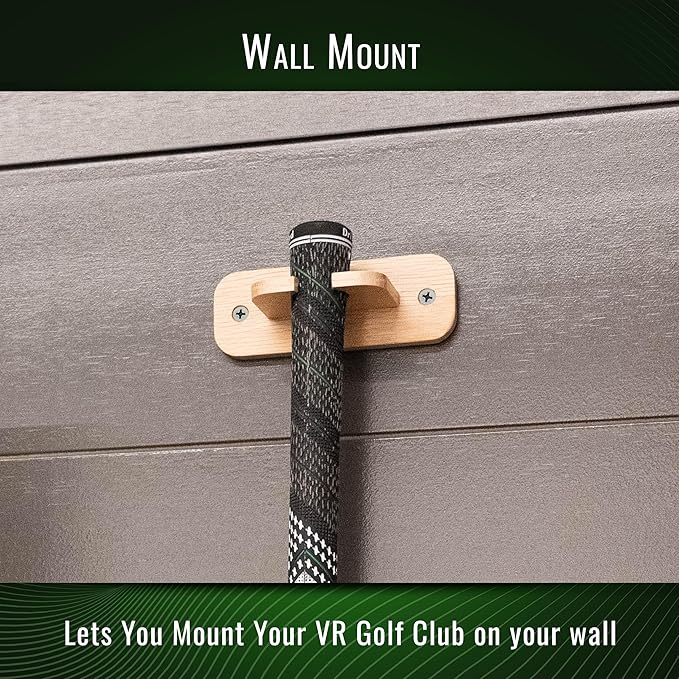 DeadEyeVR - DriVR Elite Chrome - Golf Club for Quest - Realistic VR Golf Simulator Handle - Weighted VR Golf Club Grip for Enhanced Play