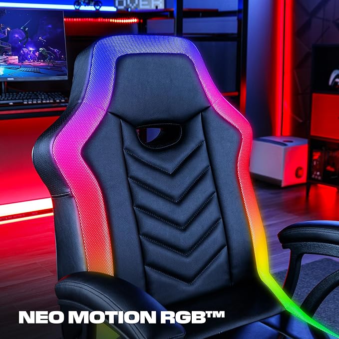 X Rocker PC Computer Gaming Desk Chair Built-in Audio College Dorm Essentials for Guys and Girls Bedroom Dorm Room Essentials Foldable Gifts for Gamers