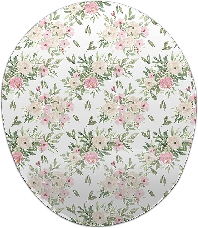 Ergonomic Mouse Pad with Wrist Rest Digital Printed Mouse Mat for Tendon Sheath Problems Non-Slip Base for Office and Home Size: 20 x 23 cm