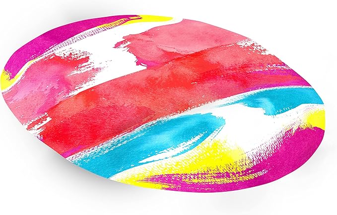 Ergonomic Mouse Pad with Wrist Rest Digital Printed Mouse Mat for Tendon Sheath Problems Non-Slip Base for Office and Home Size: 20 x 23 cm