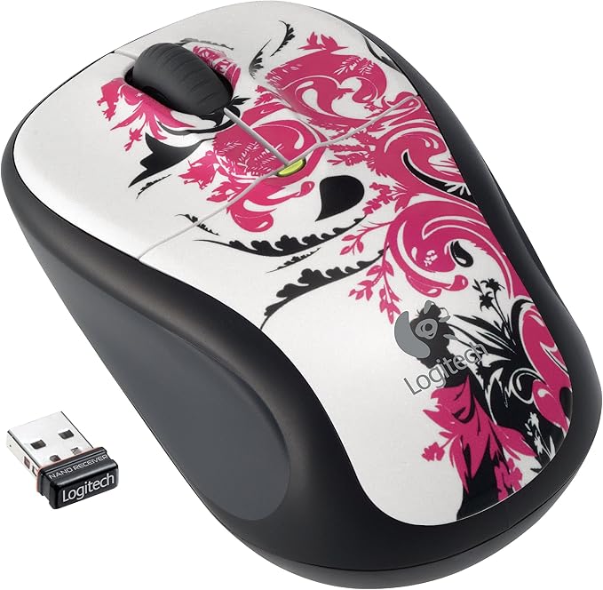 Logitech Wireless Mouse M305 (Floral Spiral)