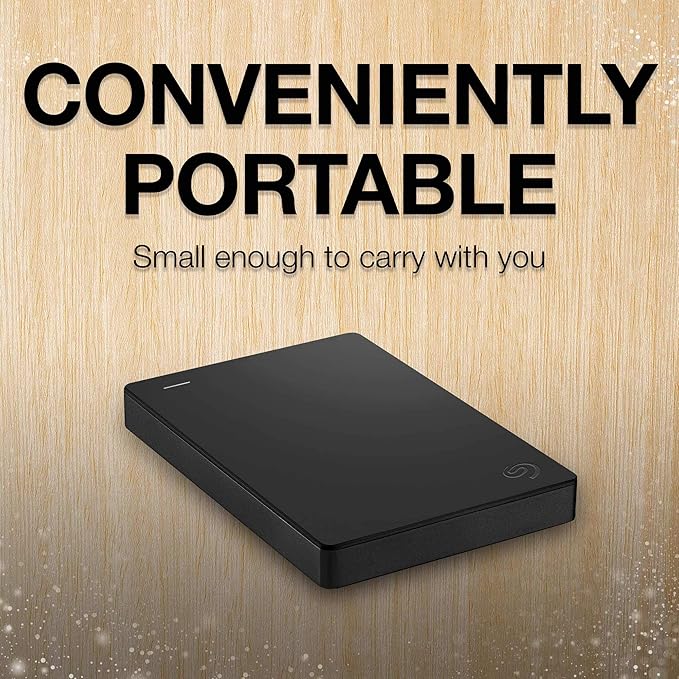 Seagate Portable 2TB External Hard Drive HDD — USB 3.0 for PC Mac PlayStation &amp Xbox -1-Year Rescue Service (STGX2000400)