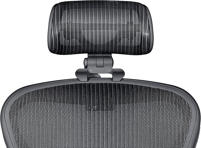 Engineered Now The Original Headrest for The Herman Miller Aeron Chair (H3 for Remastered Onyx)