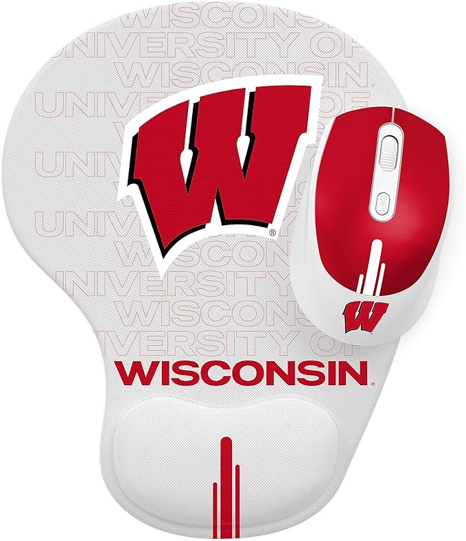 SOAR NCAA Unisex Wireless Mouse and Mouse Pad