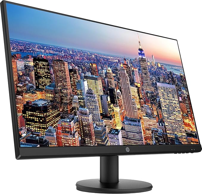 HP P27v G4 27 Inch 1920 x 1080 Full HD IPS LED-Backlit LCD Monitor Bundle with HDMI VGA Gel Mouse Pad and MK270 Wireless Keyboard &amp Mouse Combo