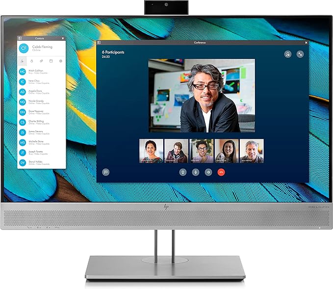 HP EliteDisplay E243m LED Display 60.5 cm (23.8) Full HD Flat BlackSilver