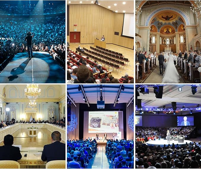 AI Auto Tracking NDI PTZ Camera 3G-SDI/USB3.0/HDMI/LAN IP PoE IP Live Streaming 20X Optical and 8X Digital Zoom Camera 1080P 60FPS for Church Services Worship Education Events vMix OBS YouTube