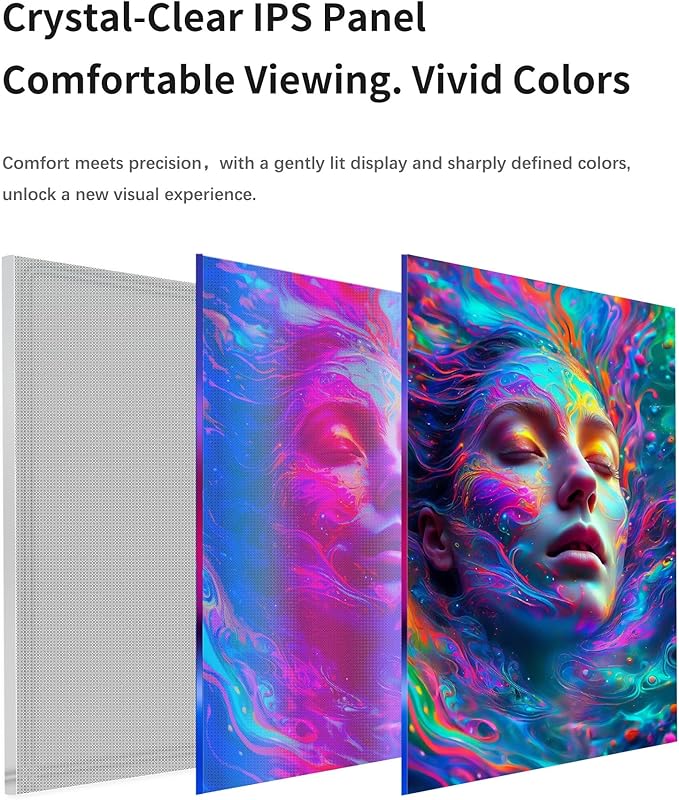 P10 28 inch FHD (3840x2560) 4K Monitor IPS Black Panel 16.70 Million Colors 99% sRGB 8msHDR10G-Sync FreeSync1200:1 ContrastEye CareAnti-GlareHDMIDPVESA (Minimalist - Without Stand)