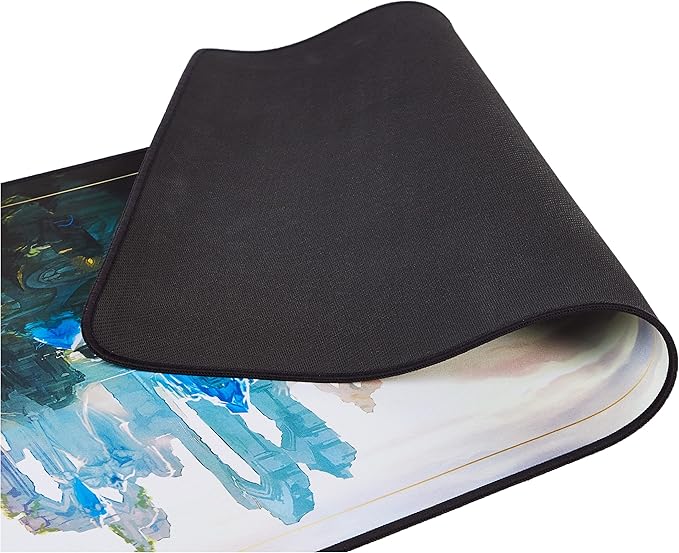 Logitech G840 XL Cloth Gaming Mouse Pad - 900 x 400 mm 3 mm Thin Mat Stable Rubber Base Performance-Tuned Surface Official League of Legends Edition