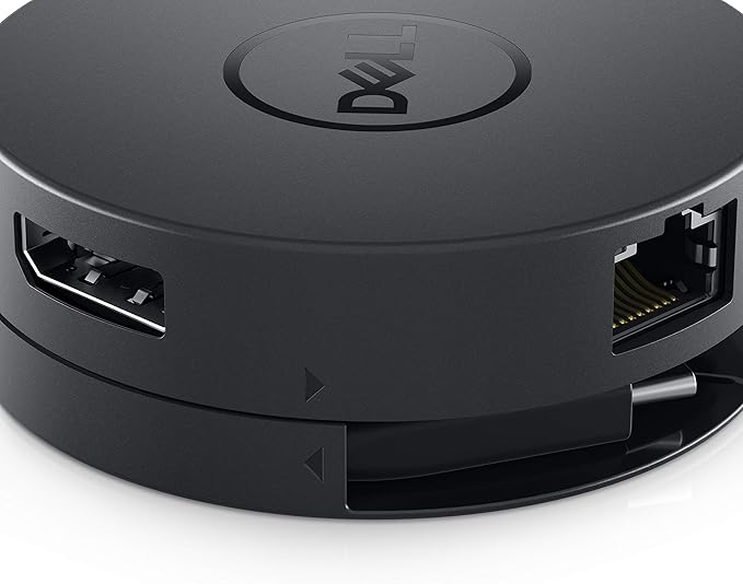 Dell DA300 USB-C Mobile Adapter Bases &amp Docking Stations Black