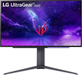 LG 27 Ultragear™ OLED QHD Gaming Monitor with 240Hz .03ms GtG &amp nVIDIA® G-SYNC® Compatible (Renewed) Black