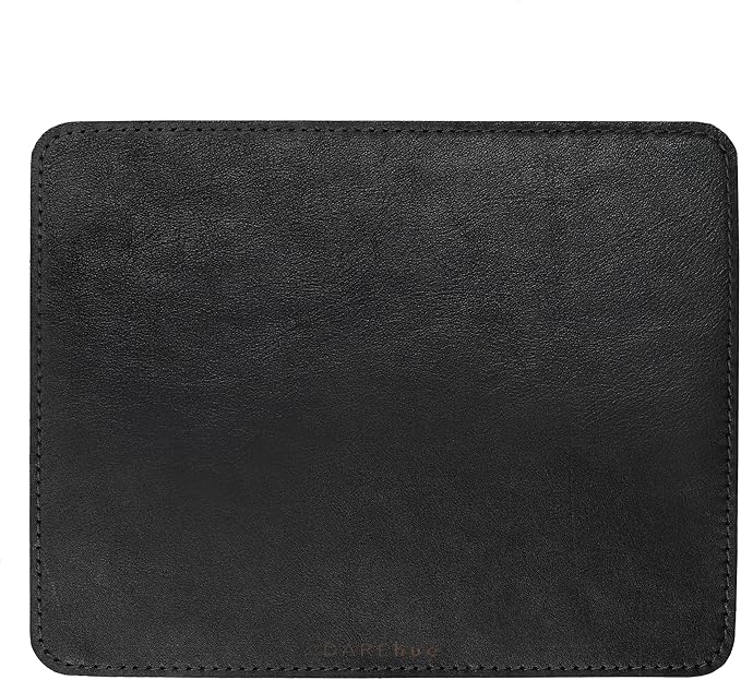 Genuine Leather Mouse Pad (Black Small)