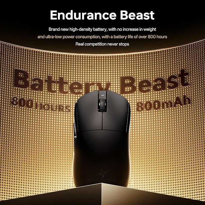 ATK Dragonfly A9 Air Wireless Gaming Mouse 47g Lightweight PAW3950 Ultra Sensor Nordic 54L15 MCU 8K Polling 300 Hr Battery Life Dual-Mode 2.4G/Wired