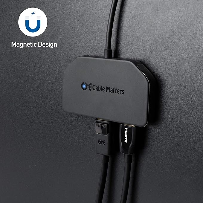 Cable Matters 4K Triple Display USB C Hub with 2X DisplayPort 1x HDMI and 100W Charging for Windows - DisplayPort 1.4 and DSC 1.2 Enabled for Triple 4K 60Hz Display - Not Compatible with Mac