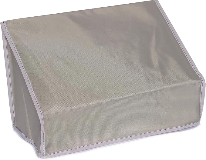 PERFECT DUST COVER The Silver Gray Nylon Cover for Canon imageFORMULA R40 Office Document Scanner Anti Static Waterproof Cover Dimensions 11.4''W x 9.9''D x 9.6''H by The LLC