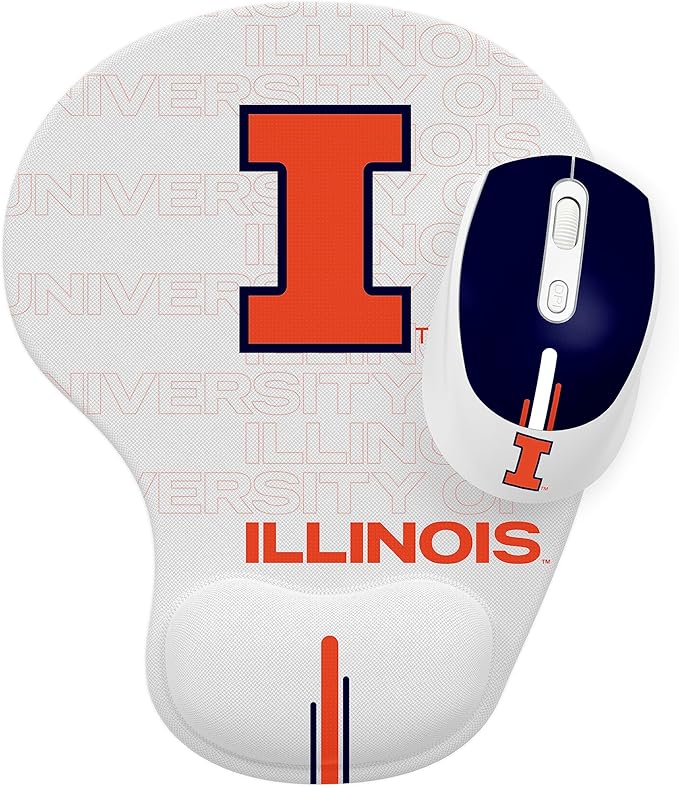 SOAR NCAA Unisex Wireless Mouse and Mouse Pad