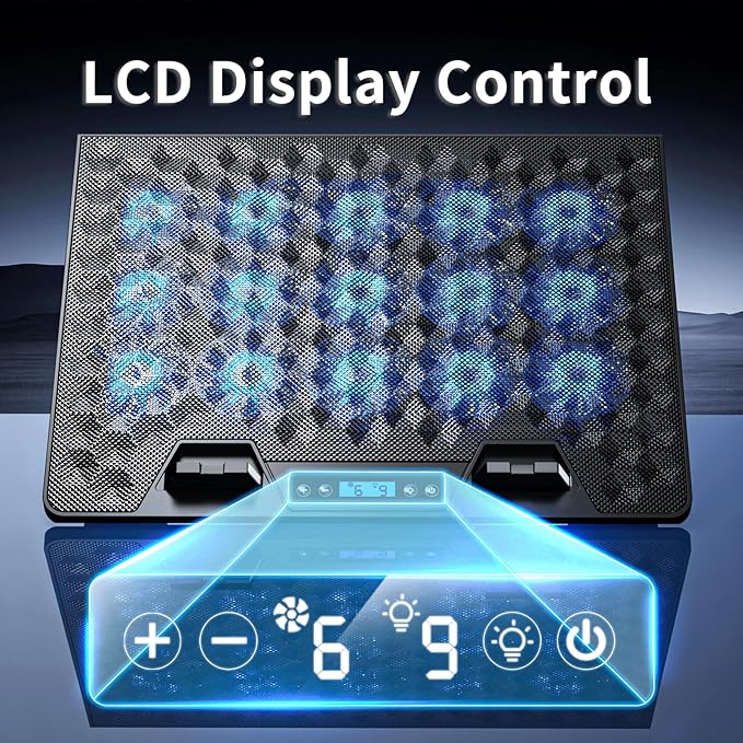AICHESON Gaming Laptop Cooling Pad and 2 USB A to A Cable Set