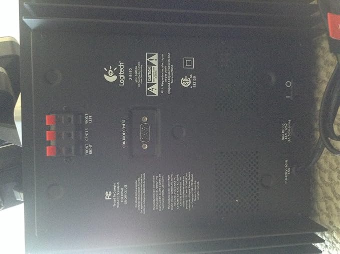 Logitech Z-5450 Digital 5.1 Speaker System (970181-0403)