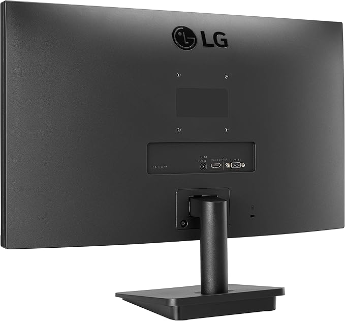LG FHD (1920 x 1080) 24 Inch Computer Monitor IPS AMD FreeSync 3-Side Borderless Design 75Hz 5ms Reader Mode Smart Energy Saving OnScreen Control HDMI D-Sub 24MP400-B Black