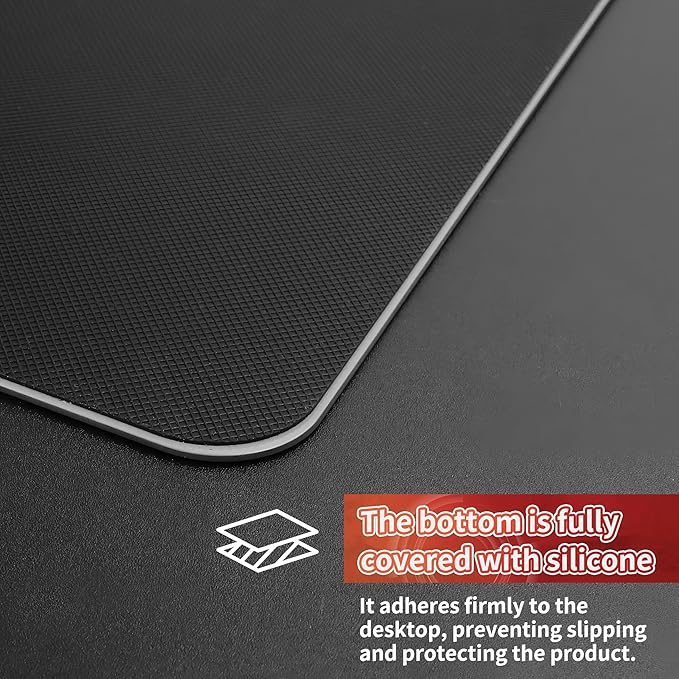 2.0 Ultra-Thin Tempered Glass Gaming Mouse Pad Designed for FPS Full-Coverage Anti-Slip BaseEtched Surface1.6mm Thin Glass LayerRedefine Your Shooting ExperienceWhite300mm*350mm